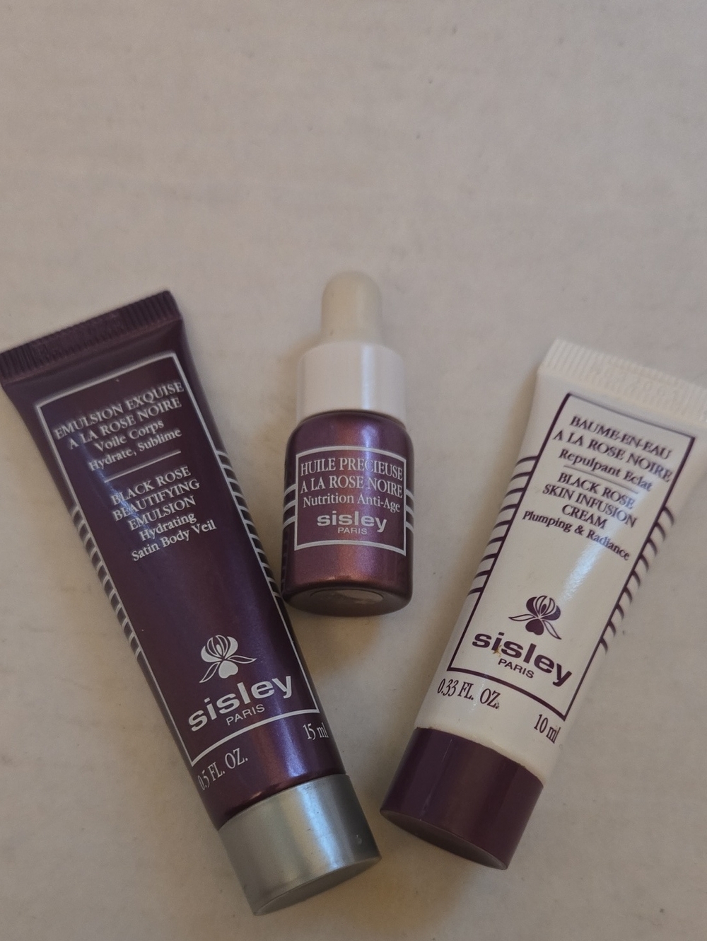 Authentic Sisley Paris Black Rose Deluxe Sample Set ✨